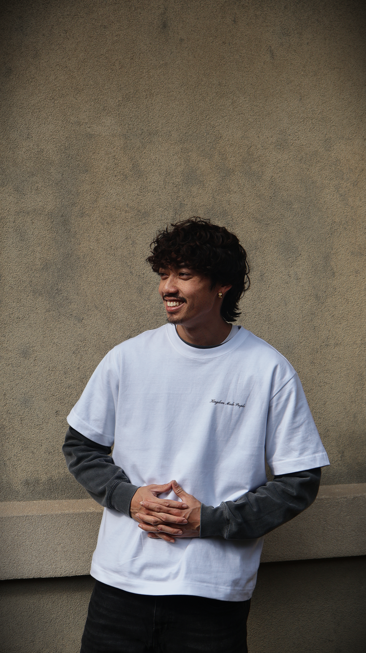 "SEEK FIRST" HEAVYWEIGHT BOXY TEE (WHITE)